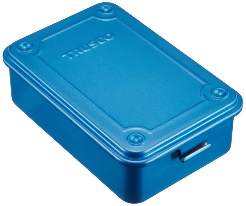 TRUSCO T-150 Trunk Tool Box, 60.2 x 41.3 x 2.0 inches (154 x 105 x 52 cm), Blue - Image 1